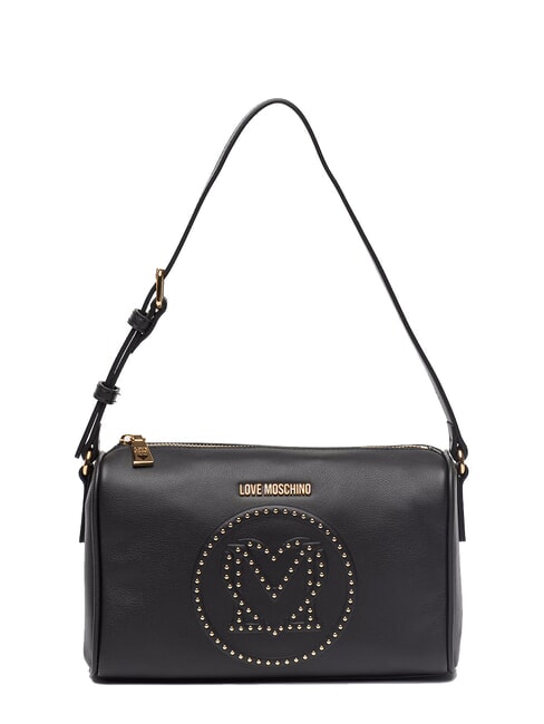 LOVE MOSCHINO LITTLE STUDS Umhängetasche mit Nieten Schwarz - Damentaschen