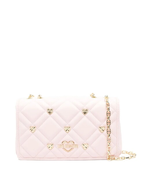 LOVE MOSCHINO SWEET STUDS Umhängetasche mit Kette Gesichtspuder - Damentaschen
