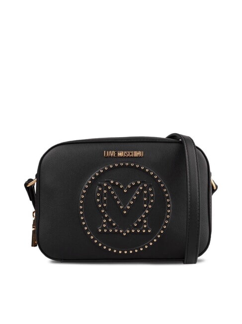 LOVE MOSCHINO LITTLE STUDS Kameratasche mit Nieten Schwarz - Damentaschen