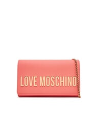 LOVE MOSCHINO BOLD LOGO Tasche mit Klappe und Kettenschultergurt - Damentaschen