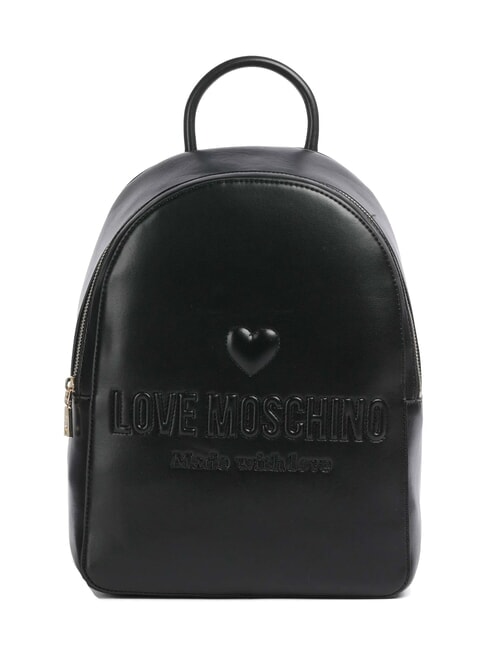 LOVE MOSCHINO MADE WITH LOVE Rucksack Schwarz Schwarz - Damentaschen
