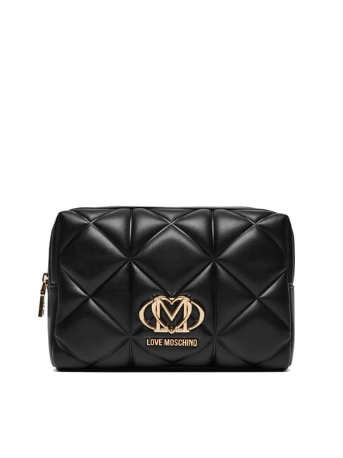 LOVE MOSCHINO QUILTED Gesteppte Clutch Schwarz - Damentaschen