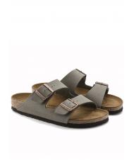 BIRKENSTOCK ARIZONA Nubuk-Sandale - Herrenschuhe