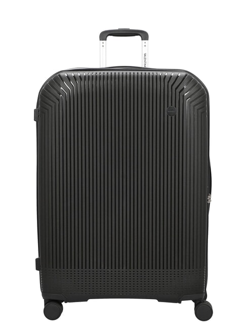 MARIO VALENTINO WOOD Großer Trolley Schwarz - Harte Trolleys