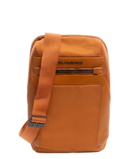 PIQUADRO WOODY One-Shoulder-Rucksack aus Lederstoff ORANGE - PC-Rucks&auml;cke - 1