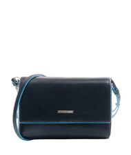 PIQUADRO BLUE SQUARE  Clutch mit Schultergurt Blau - Damentaschen - 1