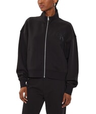 CALVIN KLEIN CK JEANS Rollkragen-Sweatshirt mit durchgehendem Reißverschluss - Sweatshirts Damen