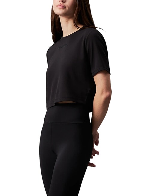 CALVIN KLEIN CK PERFORMANCE Kurzarm-T-Shirt schwarze Schönheit - T-Shirts und Tops für Damen