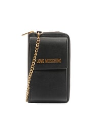 LOVE MOSCHINO JEWEL Smartphone-Geldb&ouml;rse Schwarz - Brieftaschen Damen - 1