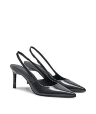 CALVIN KLEIN CK Slingback-Pumps aus Leder - Damenschuhe