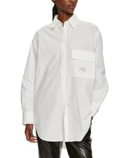 CALVIN KLEIN CK JEANS Oversize-Langarmshirt - Damenblusen