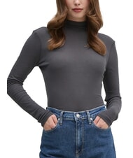 CALVIN KLEIN CK JEANS Rollkragenpullover aus Baumwolle - Damenpullover