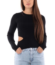 CALVIN KLEIN CK JEANS Pullover mit seitlichem Cutout - Damenpullover