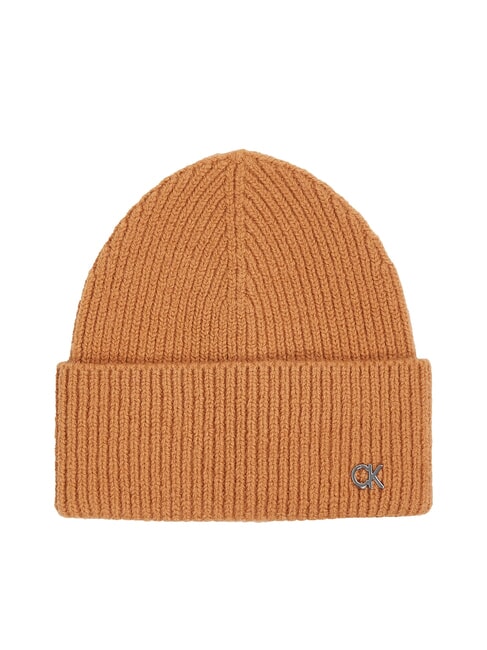 CALVIN KLEIN CK Mütze aus Wollmischung Löwe - Mützen/Hüte