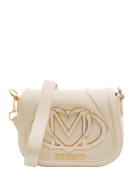 LOVE MOSCHINO LOGO  Mini-Umhängetasche Elfenbein - Damentaschen
