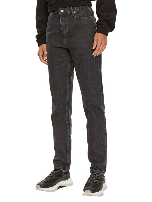 CALVIN KLEIN CK JEANS Mom-Fit-Jeans Jeansgrau - Damenjeans
