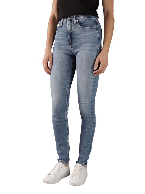 CALVIN KLEIN CK JEANS Skinny Jeans mit hoher Taille Denim - Damenjeans