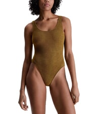 CALVIN KLEIN CK Einteiliger Badeanzug mit rückenfreiem - Bademode für Damen