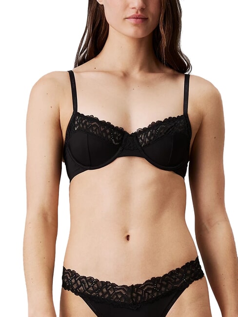 CALVIN KLEIN CK Bügel-BH und Spitze Schwarz - BHs Damen