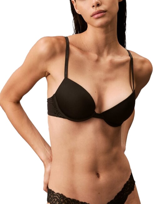 CALVIN KLEIN CK Push-up-BH mit tiefem Ausschnitt Schwarz - BHs Damen
