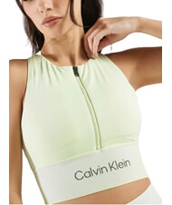 CALVIN KLEIN CK PERFORMANCE Sport-BH mit Reißverschluss für mittlere Stoßfestigkeit - BHs Damen