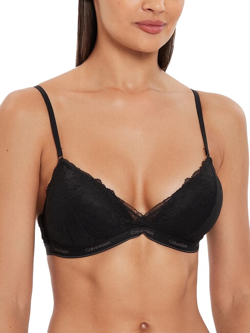 CALVIN KLEIN CK Spitzen-Bralette-BH Schwarz - BHs Damen