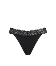 CALVIN KLEIN CK Mikrofaser-Slip mit Spitze - Damenslip
