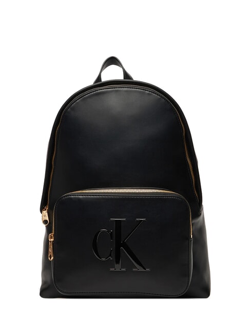 CALVIN KLEIN BOLD MONOGRAM Damenrucksack auf Schwarz - Damentaschen