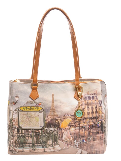 YNOT YESBAG Bedruckte Umhängetasche Pariser Metro - Damentaschen