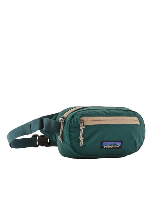PATAGONIA TERRAVIA MINI Kleine faltbare Tasche Kaskadengrün - Hüfttaschen