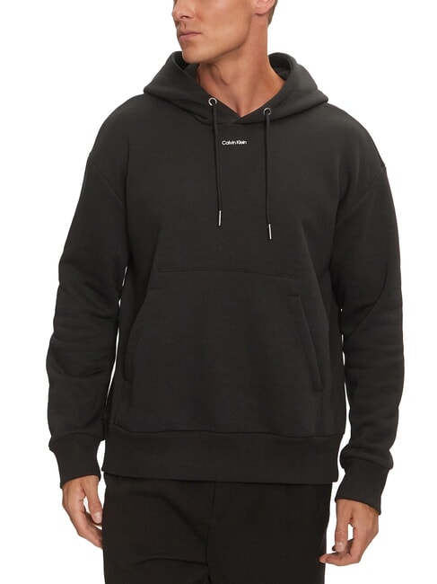 CALVIN KLEIN CK Sweatshirt mit Tasche und Kapuze ck schwarz - Sweatshirts Herren