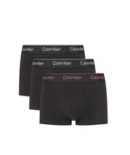 CALVIN KLEIN CK 3 elastische Boxershorts mit Lurex-Logo - Herrenslip