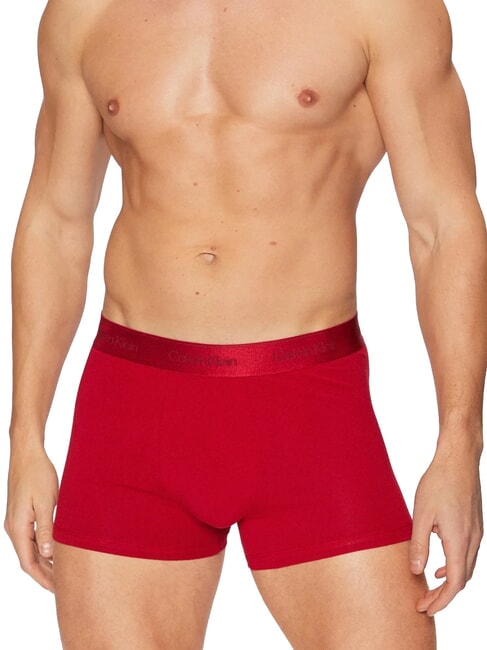CALVIN KLEIN CK Boxershorts mit kontrastierendem Gummizug Felsenbirne - Herrenslip