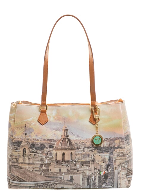 YNOT YESBAG Bedruckte Umhängetasche Ätna - Damentaschen