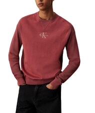 CALVIN KLEIN CK JEANS Baumwollpullover mit Logo - Herrenpullover