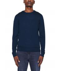 CALVIN KLEIN SUPERIOR WOOL Pullover aus Wolle mit Rundhalsausschnitt - Herrenpullover
