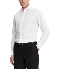 CALVIN KLEIN CK JEANS Slim Fit Stretch-Langarmhemd strahlendes Wei&szlig; - Herrenhemden - 1