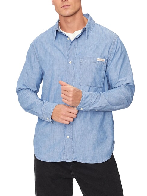 CALVIN KLEIN CK JEANS Langärmliges Jeanshemd Denim - Herrenhemden