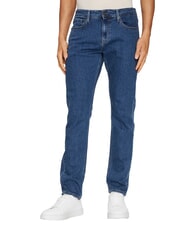 CALVIN KLEIN CK Slim Fit Jeans mit normaler Taille mittlerer Denim - Herrenjeans - 1
