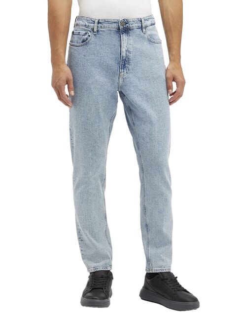 CALVIN KLEIN CK Tapered-Fit-Stretchjeans Denim - Herrenjeans