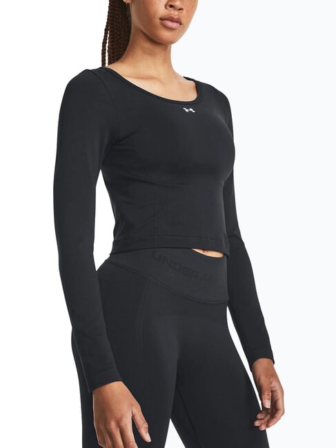 UNDER ARMOUR VANISH Langärmliges T-Shirt Schwarz - T-Shirts und Tops für Damen
