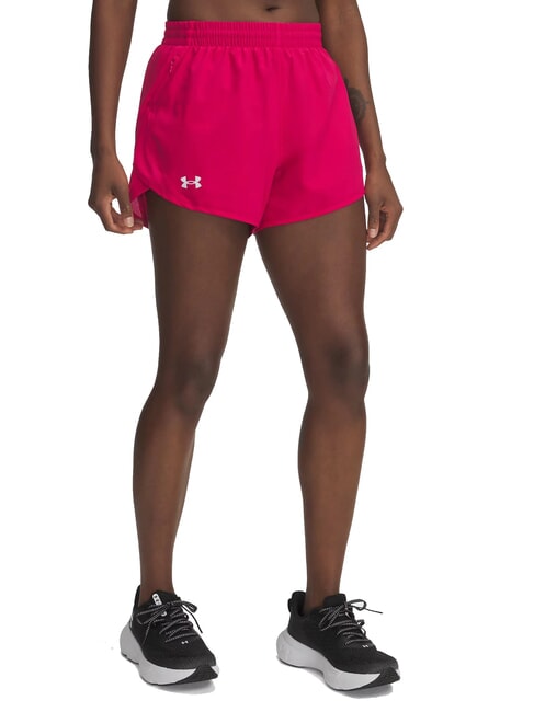 UNDER ARMOUR FLY BY 3  schattiertes Fuchsia - Hosen Herren