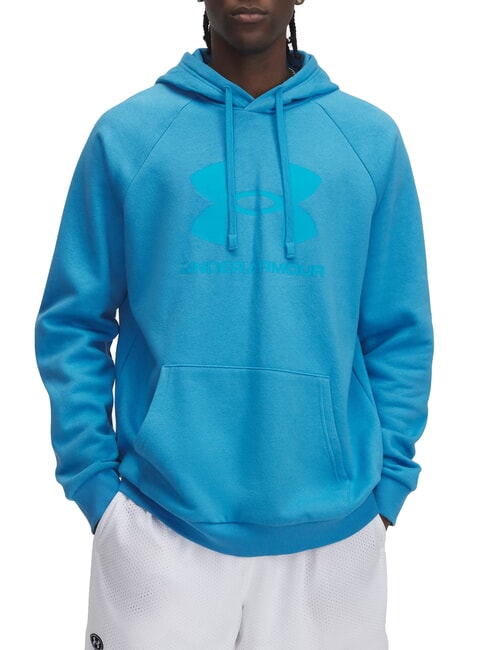 UNDER ARMOUR RIVAL FLEECE Kapuzenpullover Ätherblau - Sweatshirts Herren