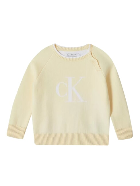 CALVIN KLEIN CK KIDS Sweatshirt mit Rundhalsausschnitt und Knöpfen Nachglühen - Sweatshirts Kinder