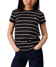 CALVIN KLEIN CK KIDS Gestreiftes Kurzarm-T-Shirt - Kinder-T-Shirt