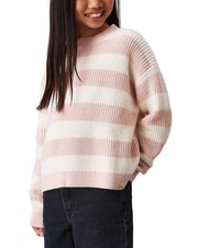 CALVIN KLEIN CK KIDS Gestreifter Pullover mit Rundhalsausschnitt - Kinderpullover