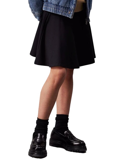 CALVIN KLEIN CK KIDS Kurzer Rock mit elastischer Taille ck schwarz - Röcke für kleine Mädchen