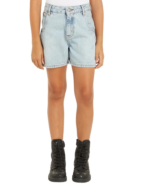 CALVIN KLEIN CK KIDS Jeansshorts für Mädchen puderblau - Kinderhosen