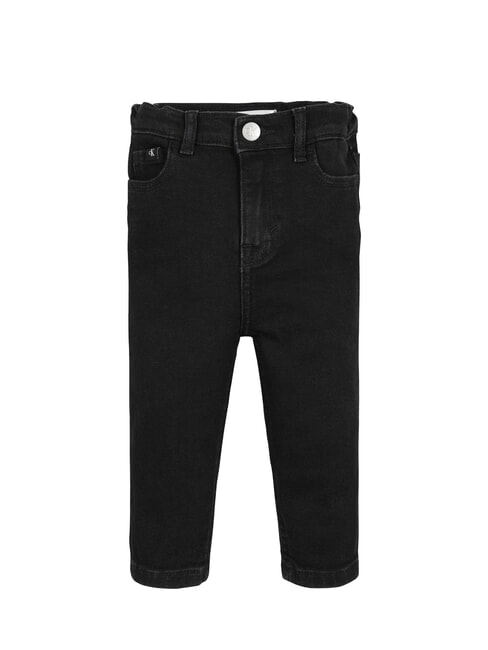 CALVIN KLEIN CK KIDS Jeans für Neugeborene gewaschenes Schwarz - Kinderhosen