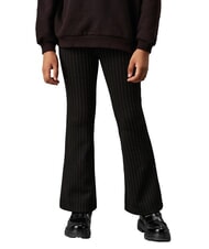 CALVIN KLEIN CK KIDS Nadelstreifenhose mit hoher Taille f&uuml;r M&auml;dchen - Kinderhosen